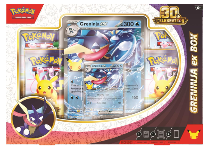 30th Aniversario Greninja EX Box — vista 4