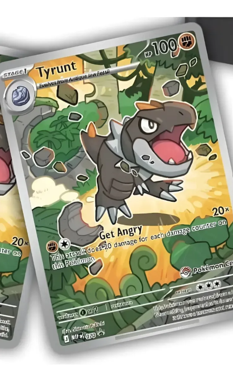Pokémon TCG Perfect Order Elite Trainer Box en inglés — carta promocional Tyrunt