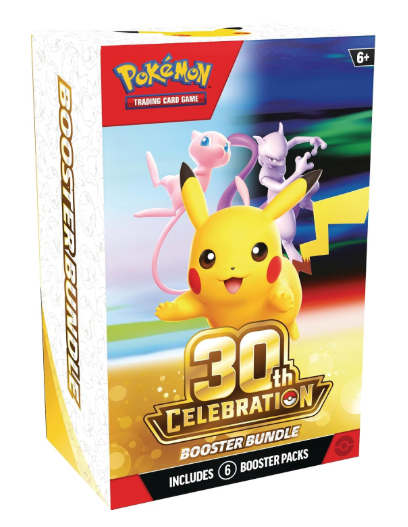 Pokémon 30th Aniversario Booster Bundle — Inglés